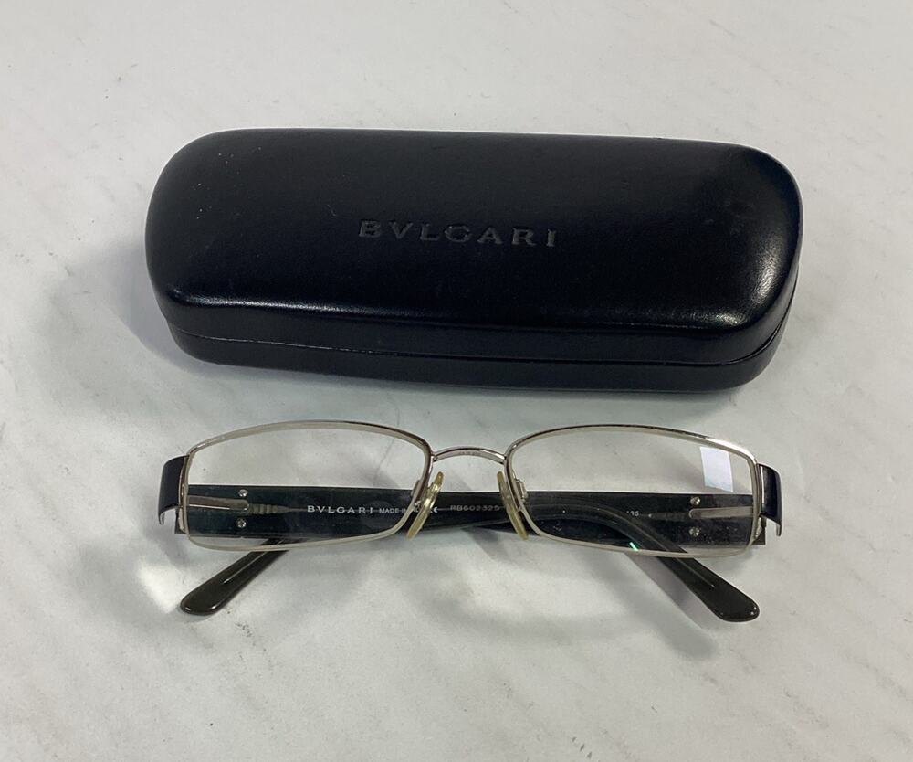 Bvlgari Authentic 2023-B Eyeglasses 102-52-17-135 With Case And Cloth